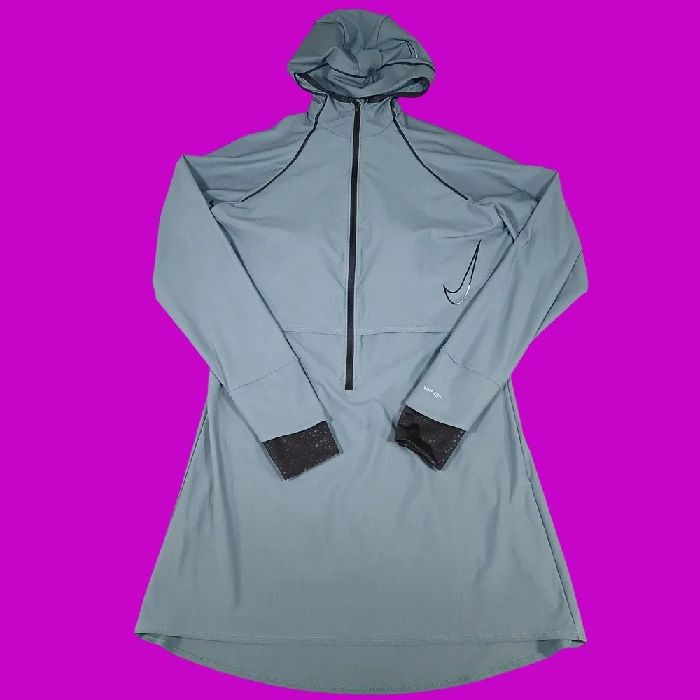 Nike Swim Victory Luxe Modest Tunic Dress Women's M Swimsuit Coverup